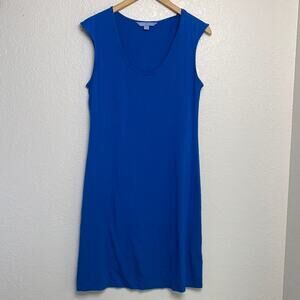 Wahine Blue pull over dress Size M